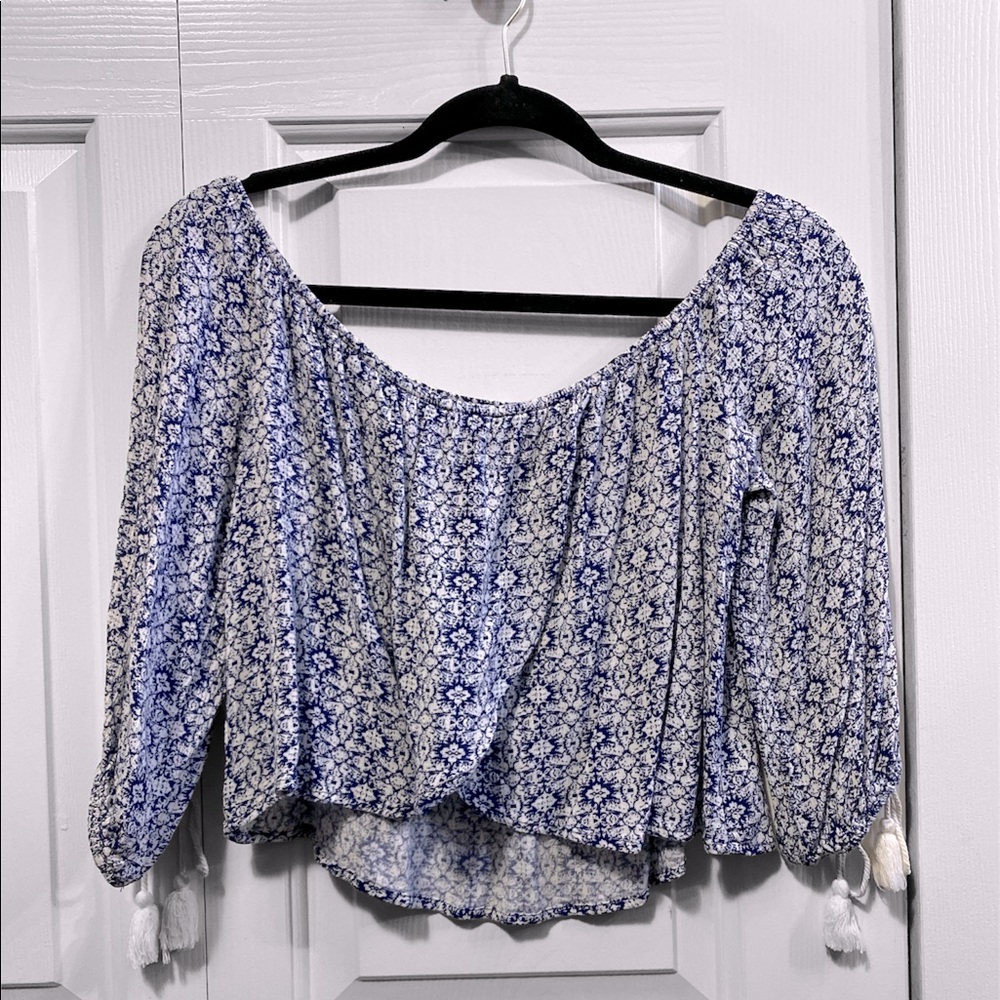 Blue blouse - Picture 2 of 2